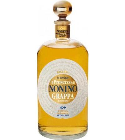 Grappa Il Prosecco Monovitigno im Barrique gereift 41% vol. Magnum (2,0l)