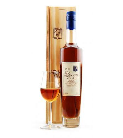 Armagnac 1941 Bas-Armagnac Vaghi des Hauses Sigognac