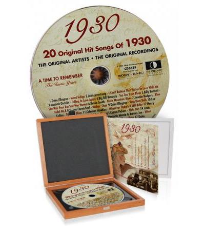CD 1930 Musik-Hits in Luxusbox