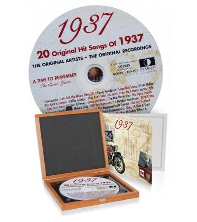 CD 1937 Musik-Hits in Luxusbox
