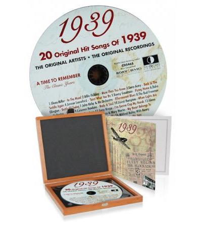 CD 1939 Musik-Hits in Luxusbox