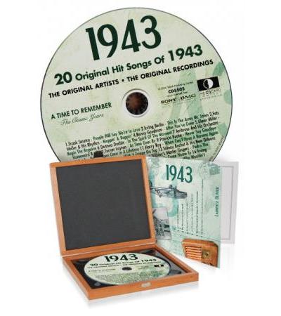 CD 1943 Musik-Hits in Luxusbox