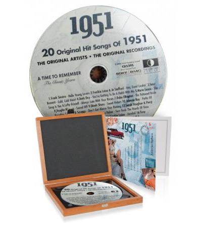 CD 1951 Musik-Hits in Luxusbox