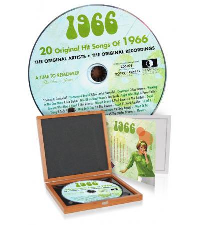 CD 1966 Musik-Hits in Luxusbox