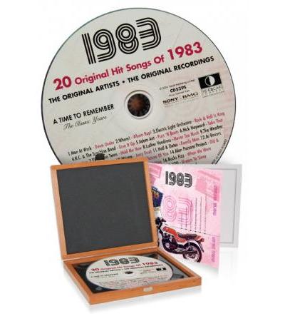 CD 1983 Musik-Hits in Luxusbox