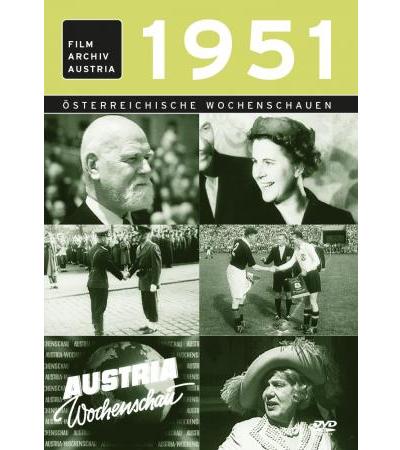 DVD 1951 Chronik Austria Wochenschau in Holzkiste