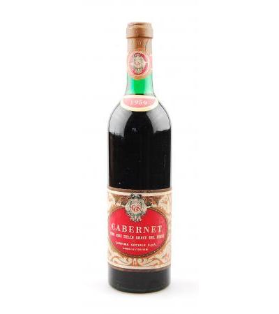 Wein 1959 Cabernet delle Grave del Piave