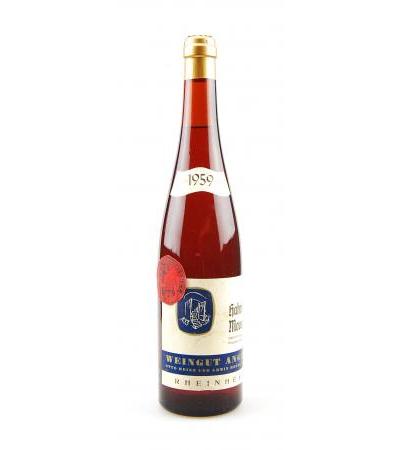 Wein 1959 Hahnheimer Moosberg Müller-Thurgau