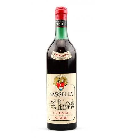 Wein 1959 Sassella Pelizzati Sondrio