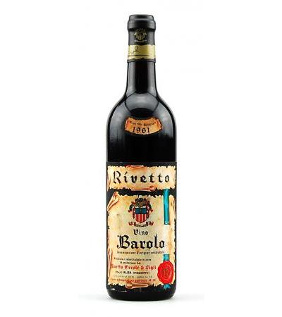 Wein 1961 Barolo Rivetto Riserva Speciale