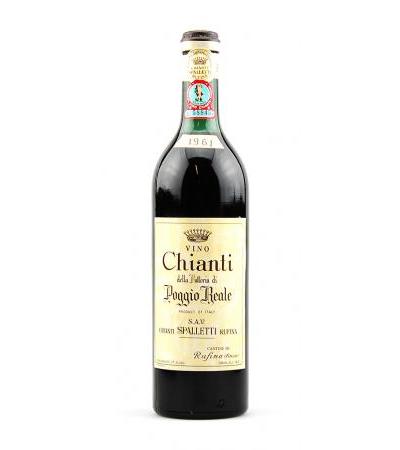 Wein 1961 Chianti Spalletti Rufina Poggio Reale