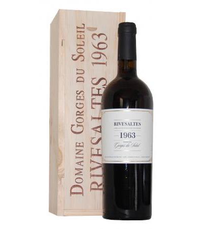 Wein 1963 Rivesaltes Gorges du Soleil