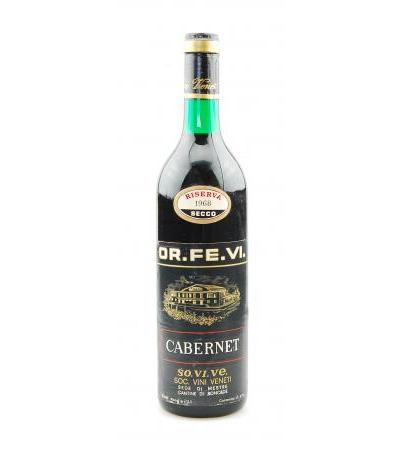 Wein 1968 Cabernet Riserva OR.FE.VI Roncade