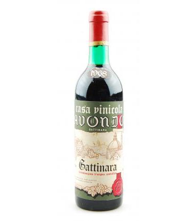 Wein 1968 Gattinara Casa Vinicola Avondo