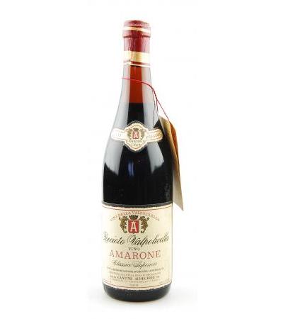 Wein 1969 Amarone della Valpolicella Aldegheri