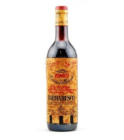 Wein 1969 Barbaresco Marchese Villadoria Riserva