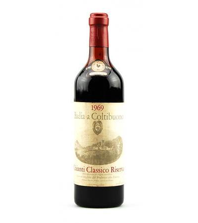 Wein 1969 Chianti Classico Riserva Badia a Coltibuono