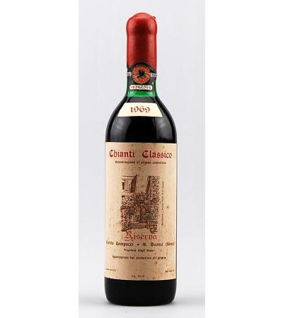 Wein 1969 Chianti Classico Riserva Campacci