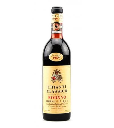 Wein 1969 Chianti Classico Riserva Rodano