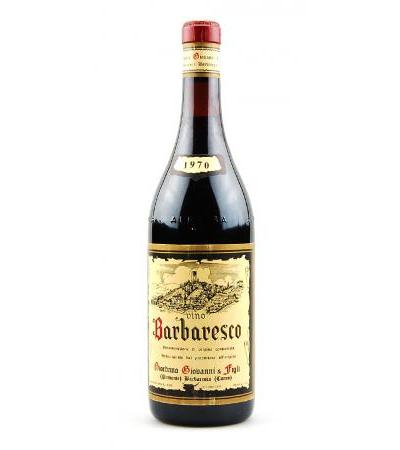 Wein 1970 Barbaresco Giovanni Giordano