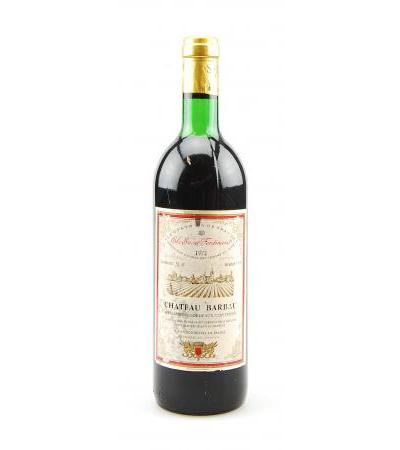 Wein 1972 Chateau Barbau Ets. Saint Ferdinand