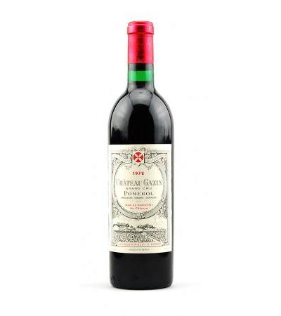 Wein 1972 Chateau Gazin Grand Cru Pomerol