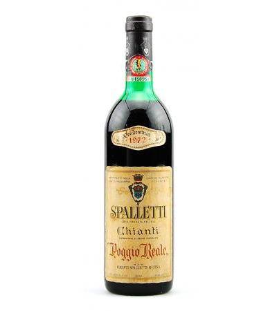 Wein 1972 Chianti Rufina Spalletti Poggio Reale