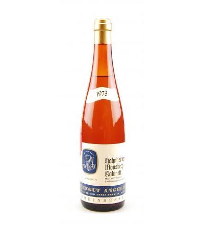 Wein 1973 Hahnheimer Moosberg Kabinett