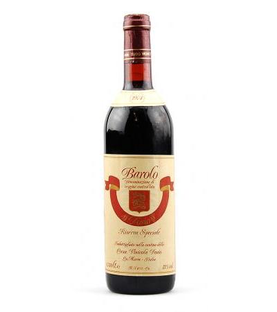 Wein 1974 Barolo Dosio Riserva Speciale