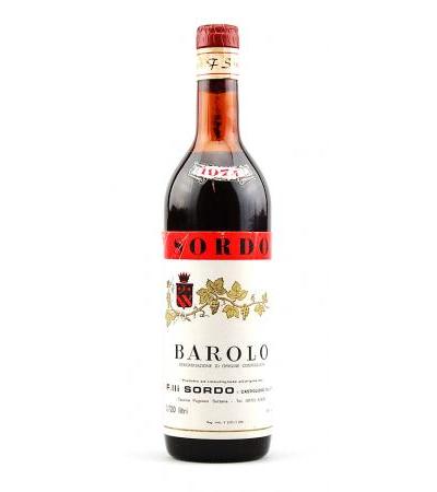 Wein 1974 Barolo Sordo