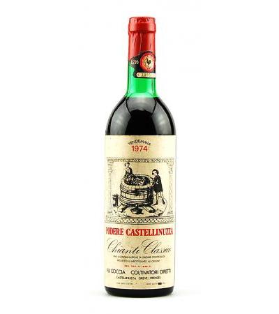 Wein 1974 Chianti Classico Podere Castellinuzza