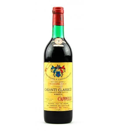 Wein 1974 Chianti Classico Riserva Montagliari Cappelli