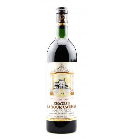 Wein 1975 Chateau La Tour Carnet 4eme Grand Cru Classe