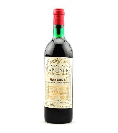 Wein 1975 Chateau Martinens Appelation Margaux