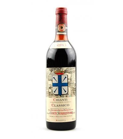 Wein 1975 Chianti Classico Conti Serristori Riserva