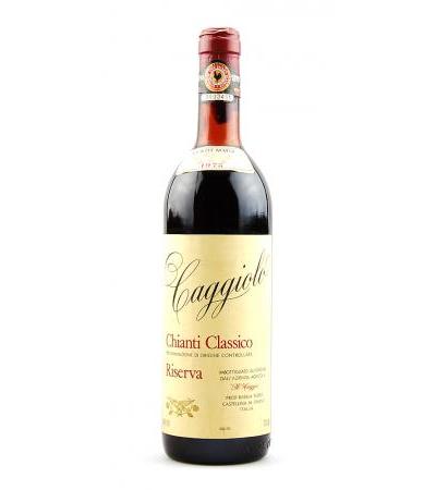 Wein 1975 Chianti Classico Il Caggio Riserva