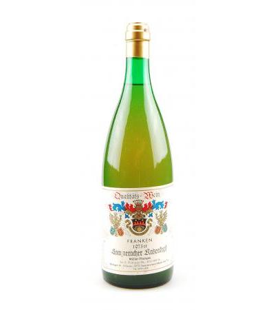 Wein 1975 Sommeracher Katzenkopf Müller-Thurgau