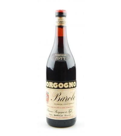 Wein 1977 Barolo Riserva Giacomo Borgogno