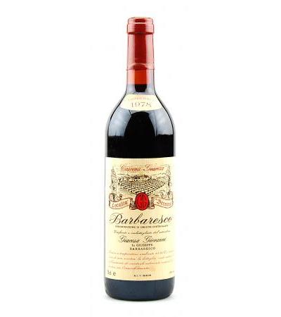 Wein 1978 Barbaresco Giovanni Giacosa