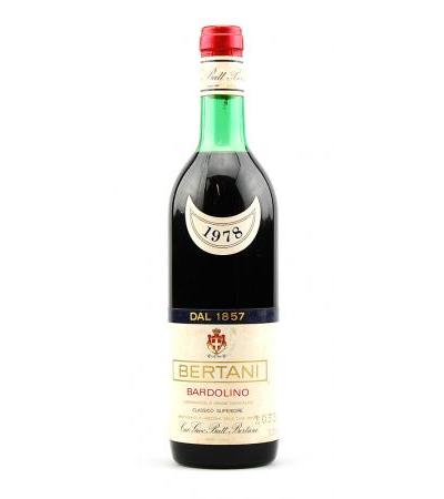 Wein 1978 Bardolino Classico Bertani