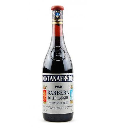 Wein 1980 Barbera delle Langhe Fontanafredda
