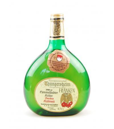 Wein 1980 Himmelstadter Kelter Bacchus Kabinett
