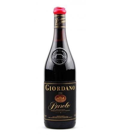 Wein 1981 Barolo Ferdinando Giordano
