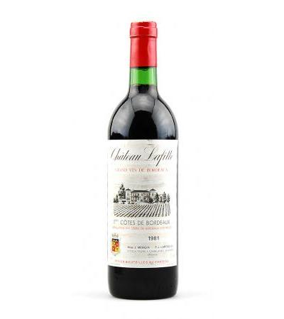 Wein 1981 Chateau Lafitte 1eres Cotes de Bordeaux