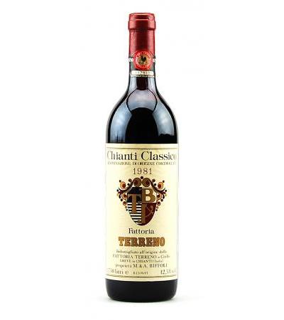 Wein 1981 Chianti Classico Fattoria Terreno