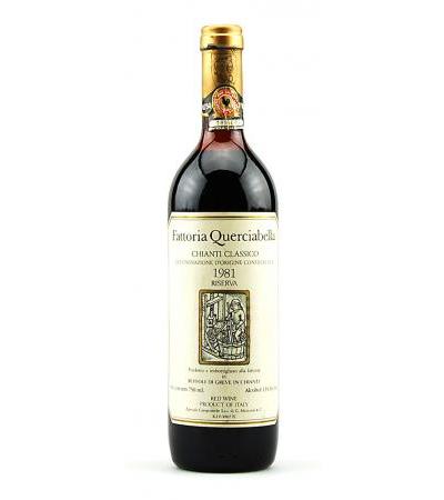 Wein 1981 Chianti Classico Riserva Querciabella