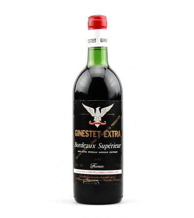 Wein 1982 Bordeaux Supérieur Ginestet
