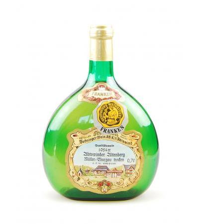 Wein 1984 Abtswinder Altenberg Müller-Thurgau