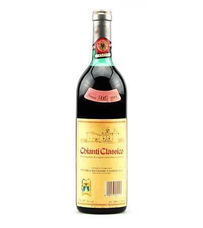 Wein 1984 Chianti Classico Fattoria Belvedere Campoli