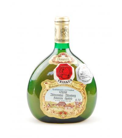 Wein 1985 Abtswinder Altenberg Faberrebe Spätlese